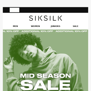 Mid-Season Sale | Additional 10% off!