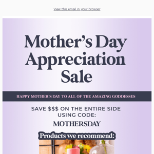 MOTHERS DAY SALE 🚨