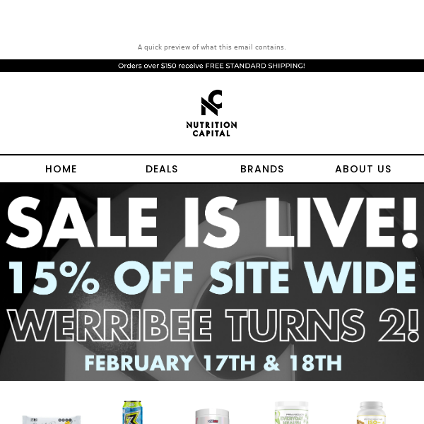 OUR SITE WIDE SALE IS LIVE!