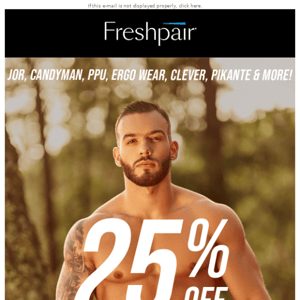 25% off HOTTEST Styles