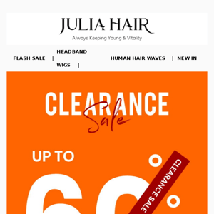 Everything Must Go！UP TO 60% Off Clearance