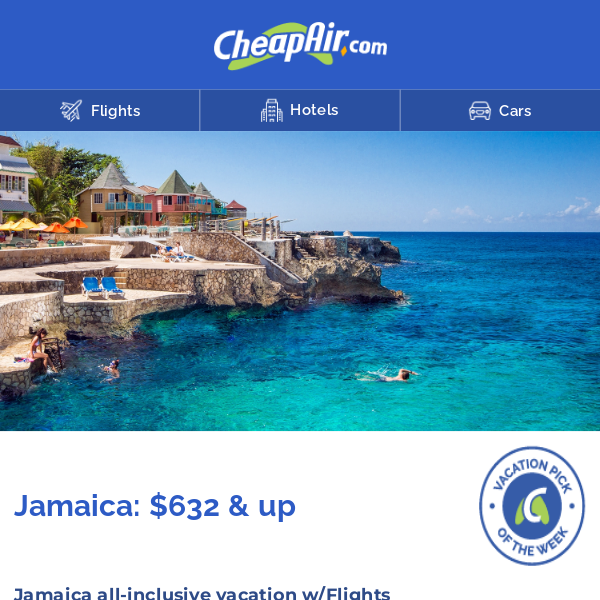 $632+ Jamaica all-incl. w/Flights