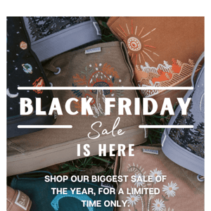 Black Friday Sale is here!