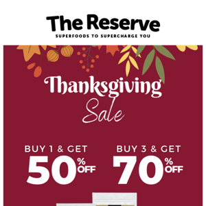 🧡🍁Thanksgiving Sale is here! Up to 70%OFF