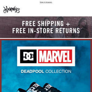 JUST DROPPED: DC x Marvel Deadpool