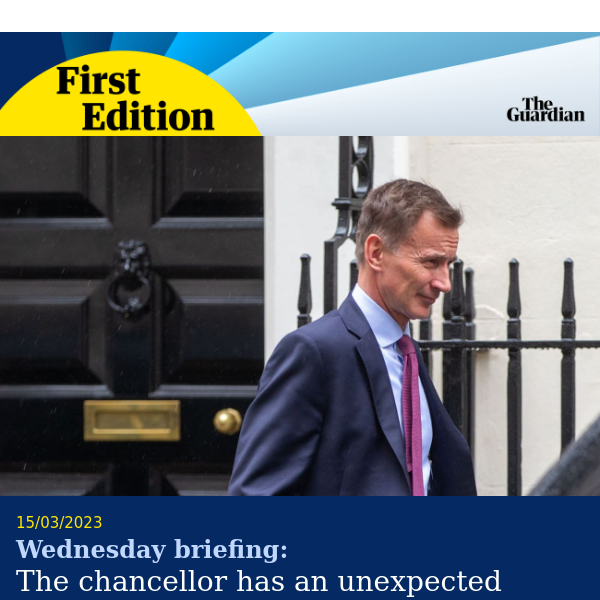 Hunt's treasure | First Edition from The Guardian