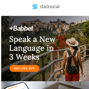 Explore the world and converse like a local with Babbel