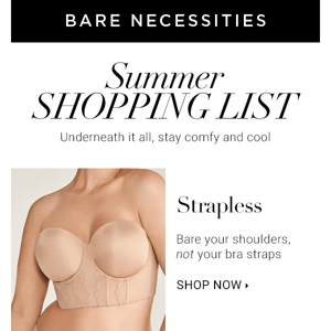 You're Summer-Ready In These Bra Styles