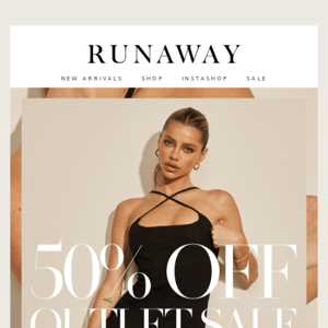🚨 FURTHER 50% OFF OUTLET 🚨
