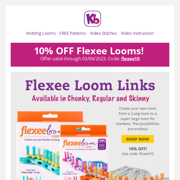Flexee Loom Links Skinny 