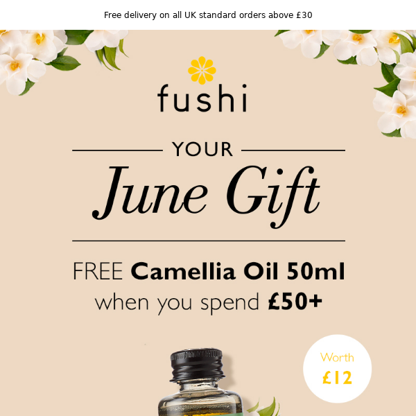 Free Camellia Oil this way...