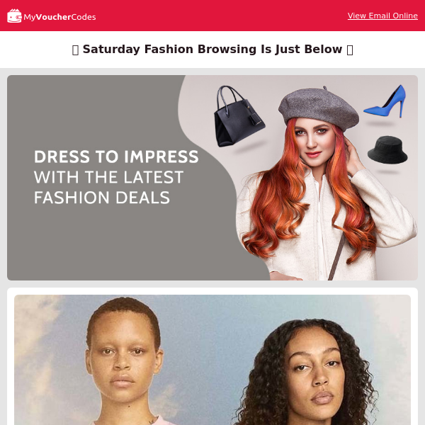 Weekend Fashion Offers Straight To Your Inbox