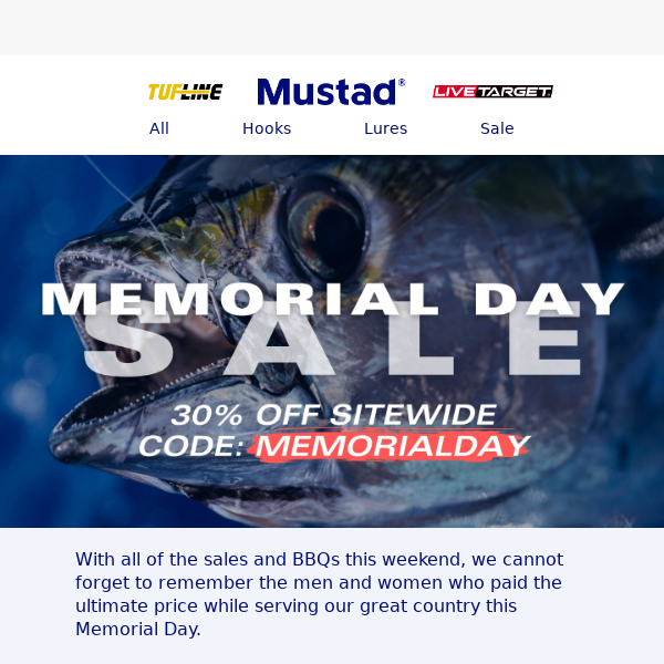 Memorial Day SALE | 30% off EVERYTHING!!
