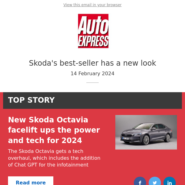 The new Skoda Octavia arrives - Car Throttle