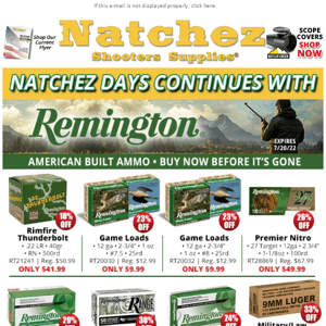 Natchez Days Features Remington