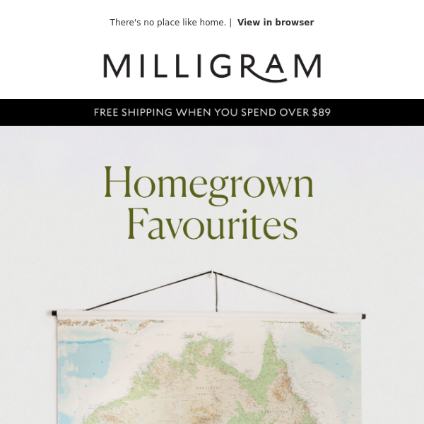 Explore our homegrown favourites