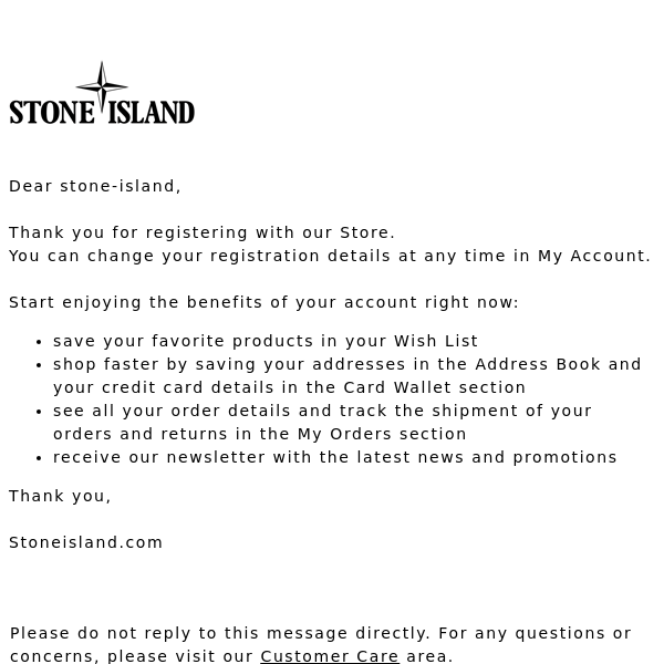 Stone Island Emails, Sales & Deals - Page 1