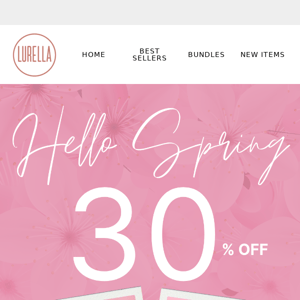 🌸Spring Deals - Take 30% off🌸