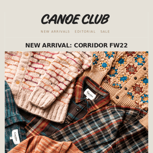 New Arrivals: Corridor FW22