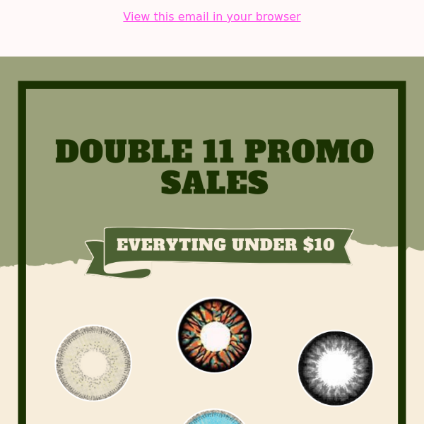 Double 11 Promo🥳