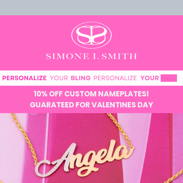 10% Off Custom Nameplates! Today Only!