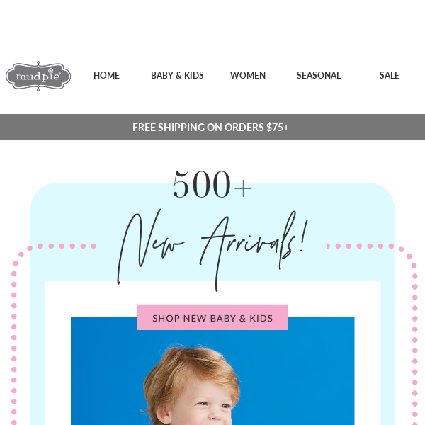 500+ New Kids' Arrivals are here!🚨