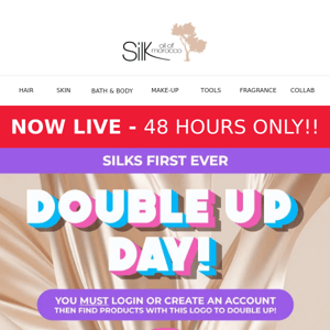 Silk's First EVER! Double Up Day.. Buy One Get One Free! 💗💗