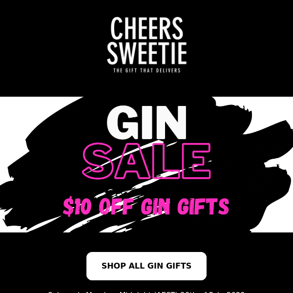 GIN SALE ON NOW