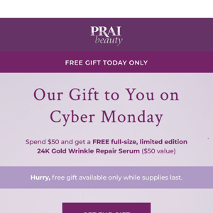 Spend $50, get a FREE $50 gift 🎁