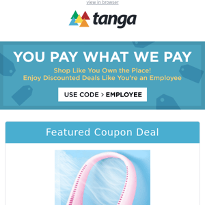 You Pay What We Pay [Coupon Inside]