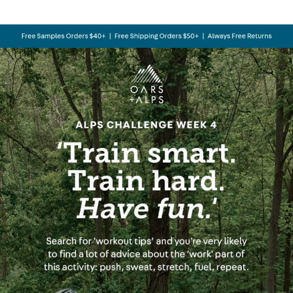 'Train Smart. Train Hard. Have Fun'