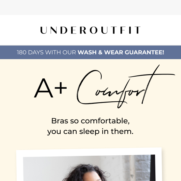 Comfort Level: 100% 🥰 - Underoutfit