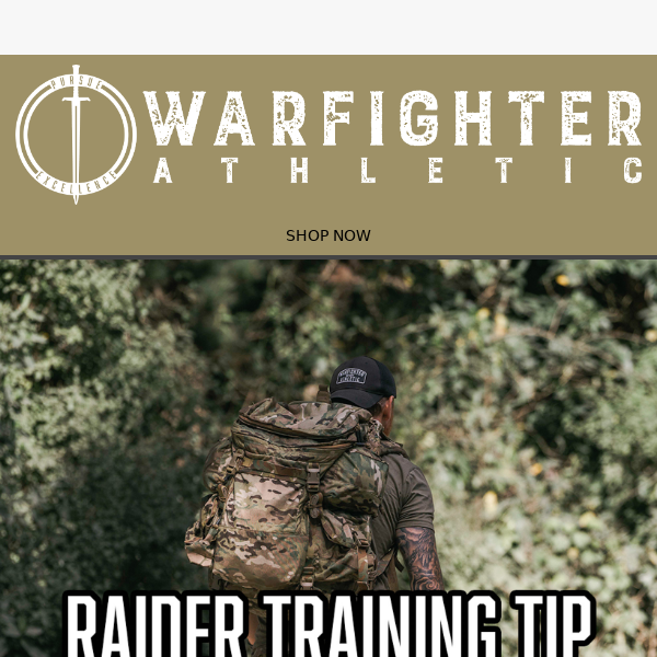 RAIDER MINDSET - 3 tips for mental warfare 🐺 - Warfighter Athletic