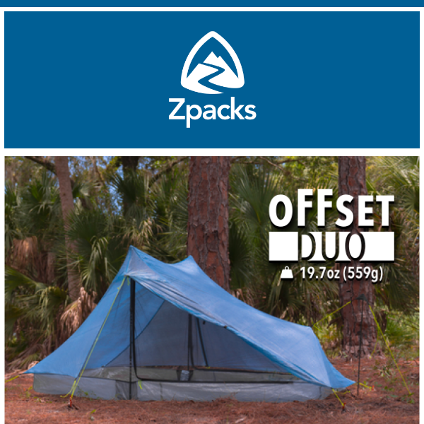 Introducing, The Offset Duo Tent ⛺️