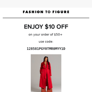 YOUR NEW 'FIT: $10 Off