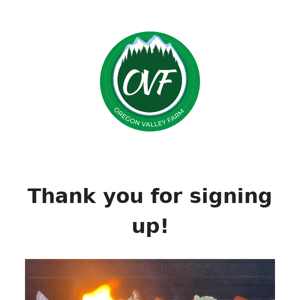 Your gift for signing up