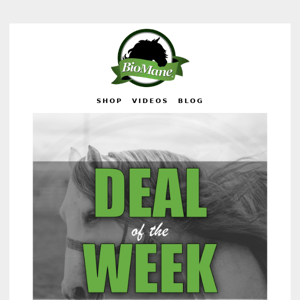 Deal of The Week | Buy a 5pk of BioMane Braiding Tape, Get 10% OFF a BioMane Mane and Tail Brush