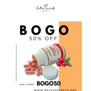 BOGO 50% OFF 😱😱