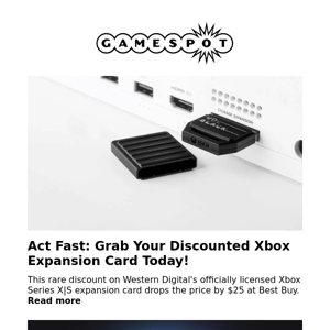 Act Fast: Grab Your Discounted Xbox Expansion Card Today!