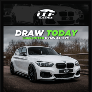 TODAY'S THE DAY 😃 WIN THIS ULTIMATE M140i OR £21.5K FOR 99P AT 10PM