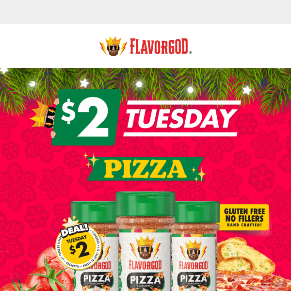 Tuesday = $2 Pizza 🍕