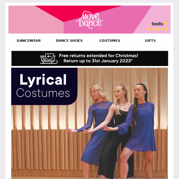 Lyrical Dancewear - Move Dance US