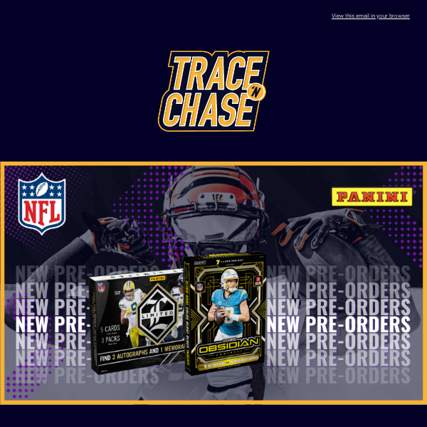 Pre-order collectors' favorite NFL boxes 🔜