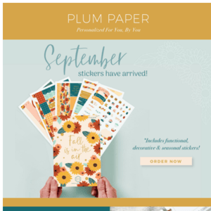Plum Paper - Seasonal Stickers - Autumn