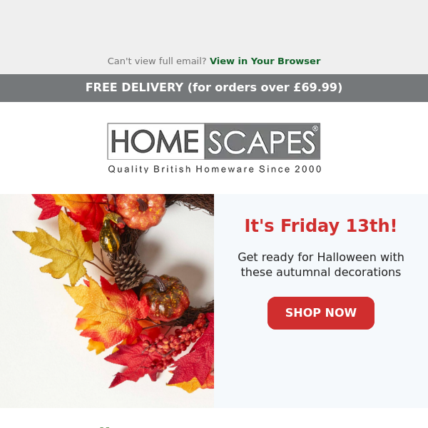 🎃 Spruce up Your Home for Friday 13th! 🎃