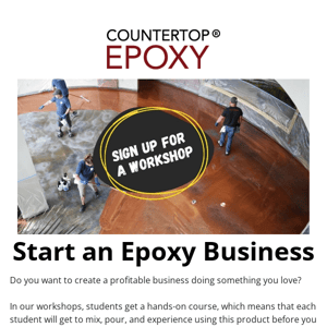 Become a PRO with Epoxy