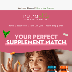 Nutravita, Discover Your Perfect Supplements for Spring and Summer 🌸☀️