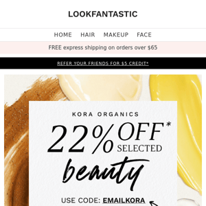 KORA ORGANICS ✨ 22% Off