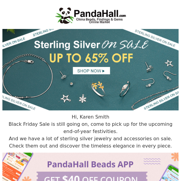 Final week of Black Friday | Free Shipping & Sterling Silver UP TO 65% OFF