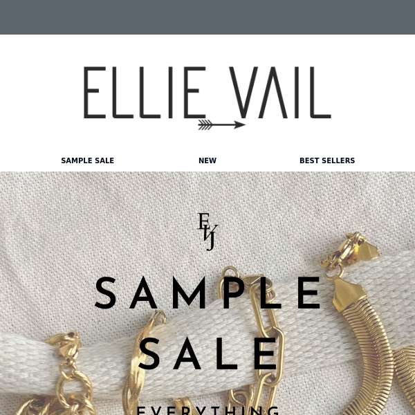 Reminder: Sample Sale starts now! 🚨 Shop new $35 jewelry now!